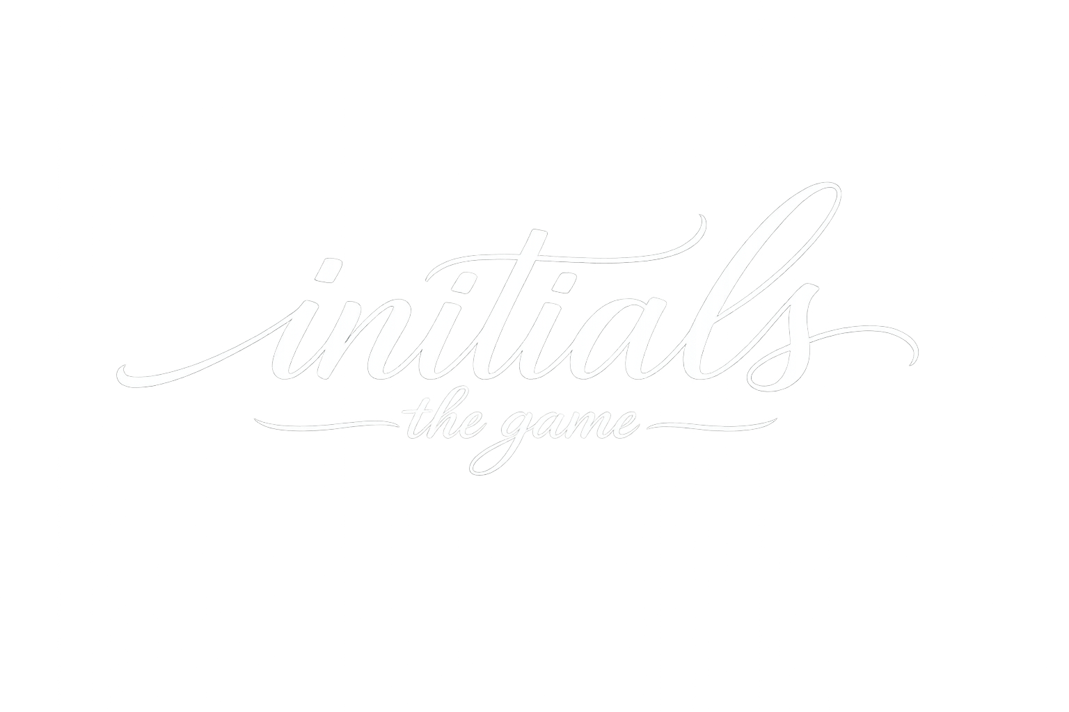 Initials — the game